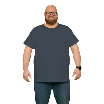 Alca Easy-Going 1-Pck Men T-Shirt O-Neck Provincial Blue 3XL