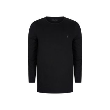 Alca Easy-Going 1-Pck Men Shirt Long Sleeve O-Neck Black 5XL