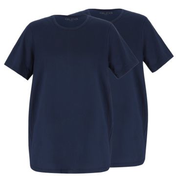 Alca Authentic 2-Pck Men T-shirt O-Neck Navy 8XL